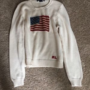 Ralph Lauren flag sweater